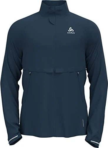 Odlo Zeroweight Pro Warm Laufjacke blue wing teal (Herren)