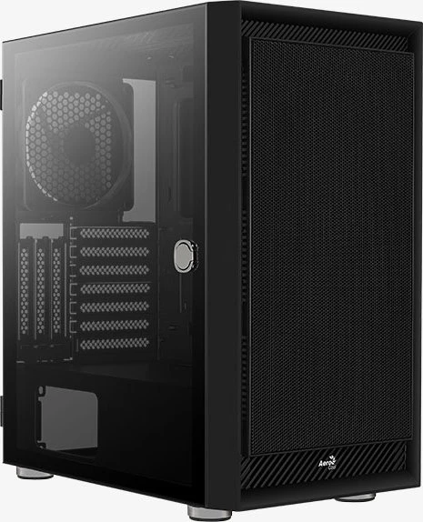 AeroCool Graphite, Glasfenster
