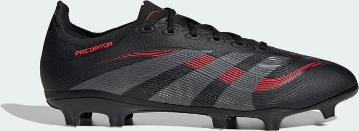 adidas Predator League FG/MG core black/grey four/lucid red (Herren)