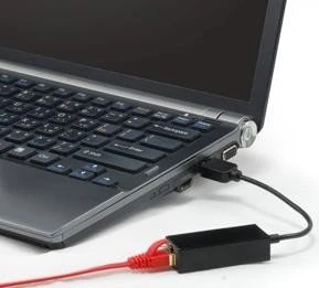 LevelOne LAN-Adapter, RJ-45, USB-A 2.0 [Stecker]