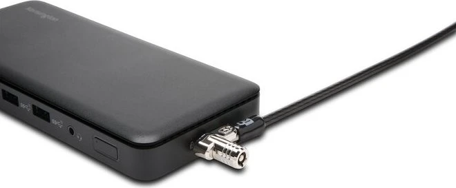 Kensington Slim NanoSaver 2.0 Laptopschloss mit zwei Schließköpfen (Master Key Option)