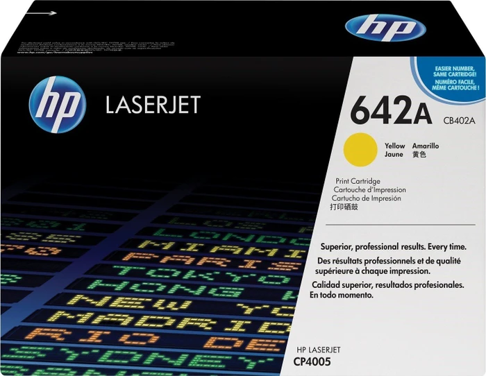 HP Toner 642A gelb