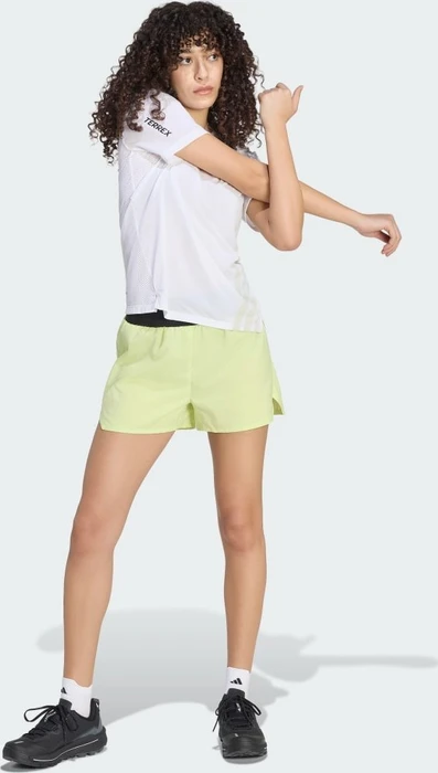 adidas Terrex Experior Clima365 Laufhose kurz semi frozen lemon (Damen)
