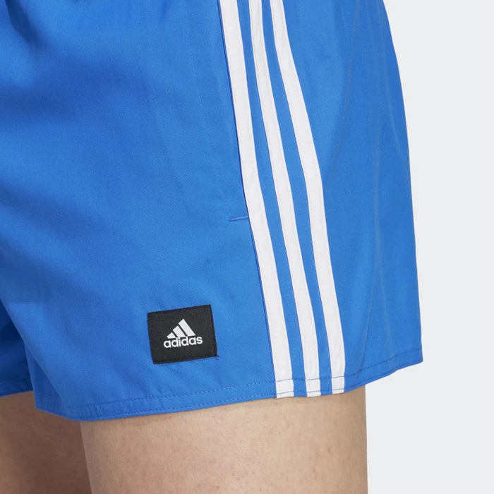 adidas 3-Streifen CLX Badeshorts bright royal/white (Herren)
