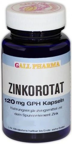 Zinkorotat 120mg GPH Kapseln, 120 Stück
