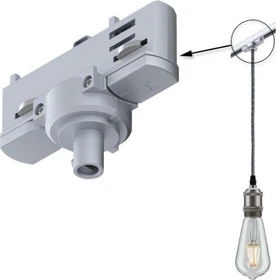 Paulmann ProRail3 Schienensystem-Komponente Pendeladapter Universal max. 1150W 230V silber