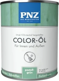 PNZ Coloröl Natur-Holzfarbe pastellgrün, 750ml