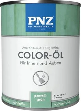 PNZ Coloröl Natur-Holzfarbe Holzschutzmittel, 750ml