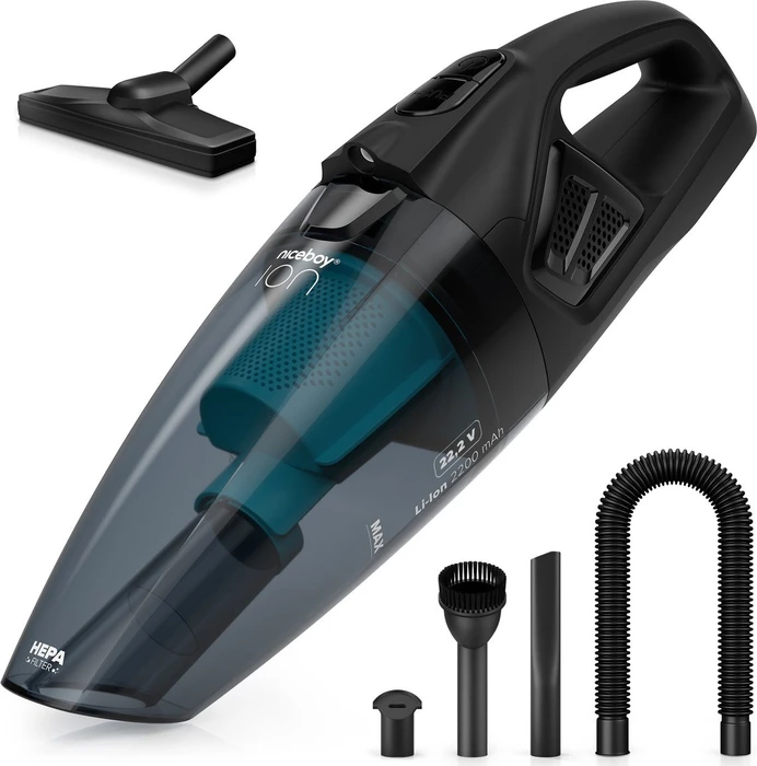 Niceboy ION Hurricane R3 22.2V Wet & Dry Akku-Nass-/Trockensauger