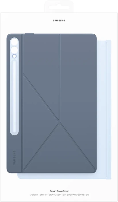Samsung EF-BX810 Smart Book Cover für Galaxy Tab S9+ / S9 FE+ / S10+, Blue