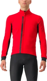 Castelli Entrata Fahrradjacke red/black/light black (Herren)