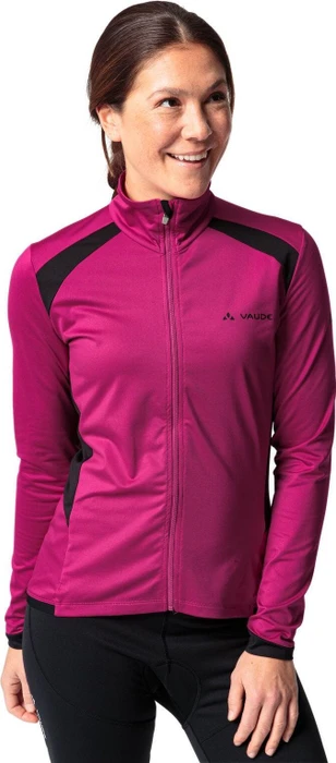 Vaude Posta Trikot langarm rich pink (Damen)