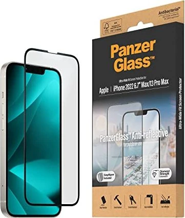 PanzerGlass Ultra-Wide Fit Anti-reflective für Apple iPhone 14 Plus/13 Pro Max