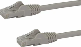 StarTech RNS PVC Patchkabel, Cat6, U/UTP, RJ-45/RJ-45, 1m, grau