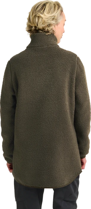 Jack Wolfskin High Curl Coat Funktionsmantel obsidian moss (Junior)