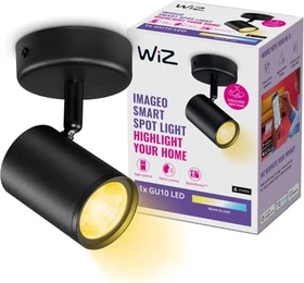 WiZ Imageo GU10 Spot 1-flammig schwarz