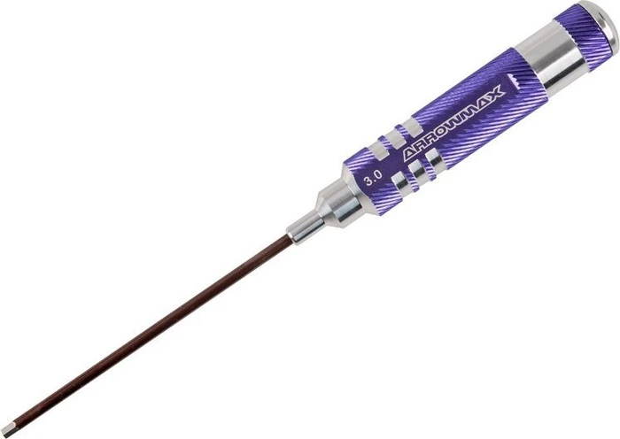 Arrowmax Purple AM-110130 Innensechskant Schraubendreher, 3x120mm