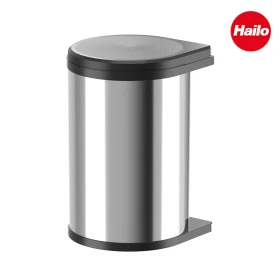 Hailo Mono 20l edelstahl/schwarz