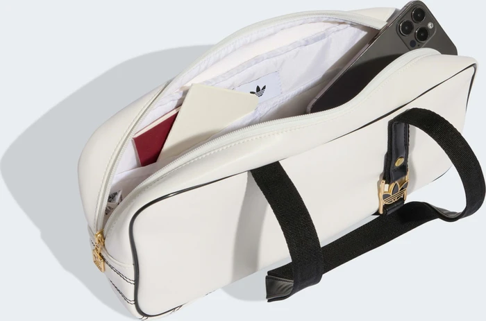 adidas Elongated Airliner Schultertasche cloud white