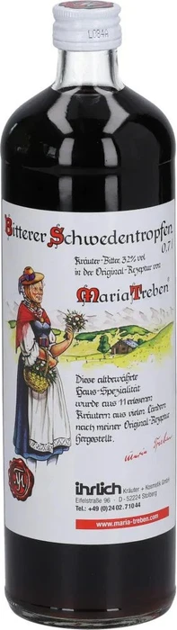 Ihrlich Maria Treben Bitterer Schwedentropfen, 700ml