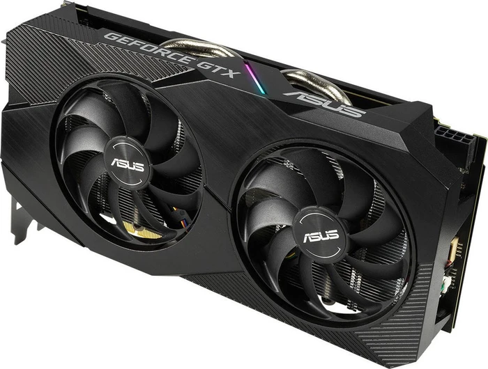 ASUS Dual GeForce GTX 1660 Ti EVO, DUAL-GTX1660TI-6G-EVO, 6GB GDDR6, DVI, 2x HDMI, DP