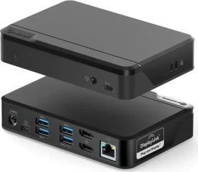 Alogic Universal Twin HD Pro Docking Station with 85W Power Delivery, USB-C 3.0 [Buchse] (DUTHDPR)