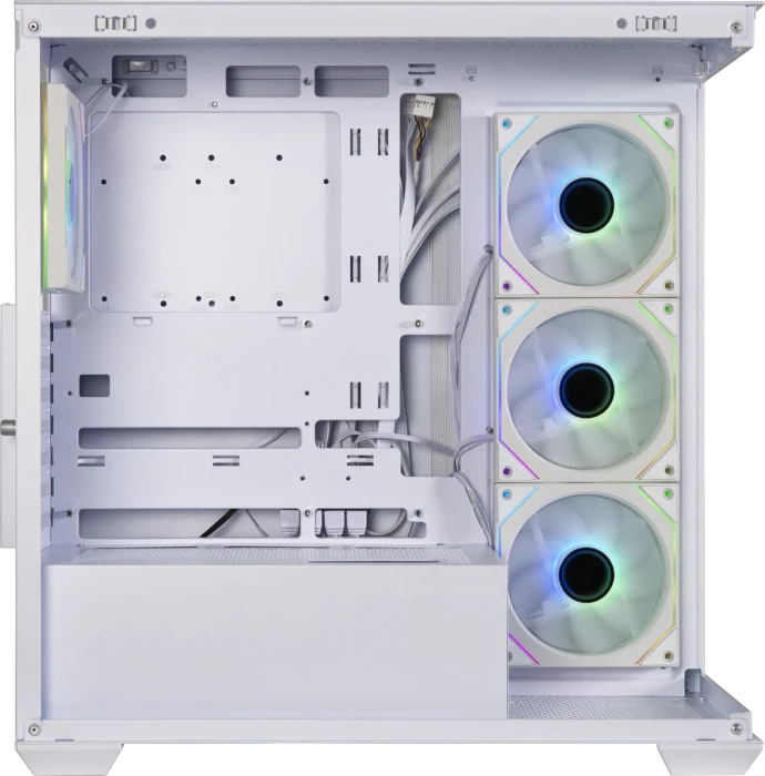 BitFenix CETO White, 4A, Lüfter LED ARGB, Glasfenster