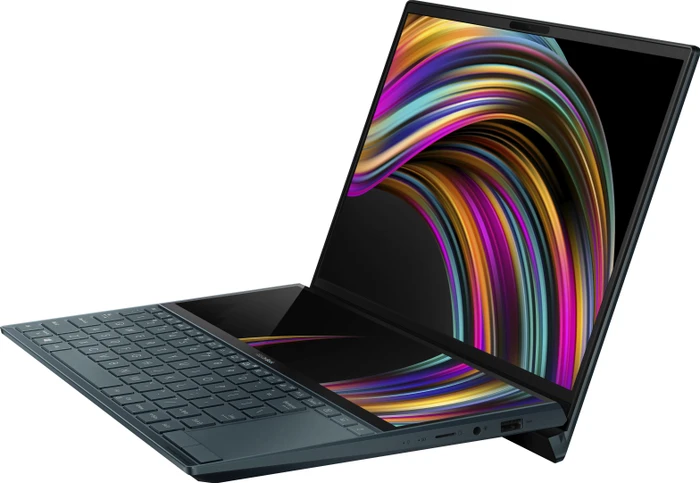 ASUS ZenBook Duo UX481FA-BM025R, Celestial Blue, Core i5-10210U, 16GB RAM, 512GB SSD, DE