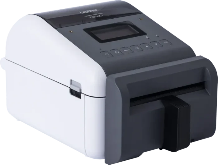 Brother TD-4555DNWBFC, deutsch, Linerless, Thermodirekt