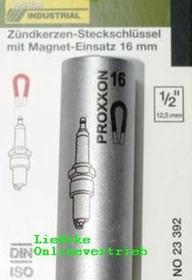 Proxxon 1/2" Zündkerzen-Steckschlüssel mit Magneteinsatz 16mm