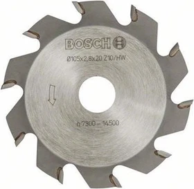Bosch Professional PRO Fräserblatt 10Z, 105x2.8x20mm, 1 Stück
