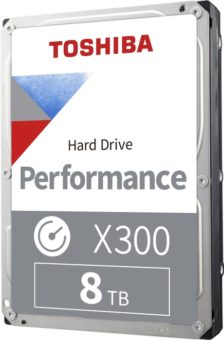 Toshiba X300 Performance 8TB, 512e / 3.5" / SATA 6Gb/s, retail