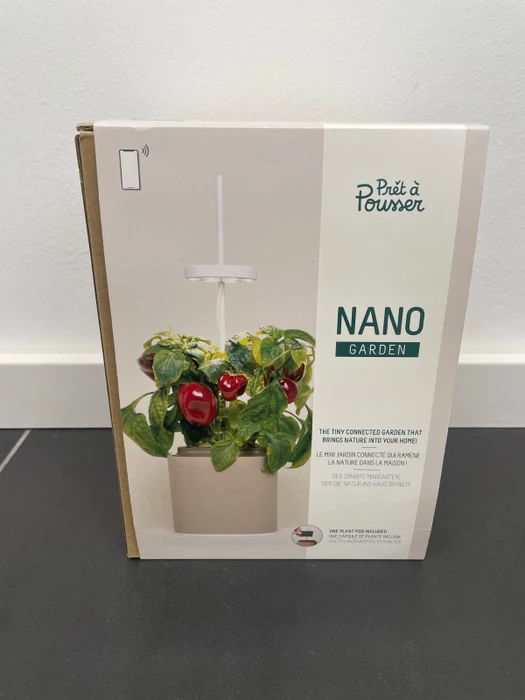 Prêt à Pousser Nano Garden Smart Indoor oval sandgrau