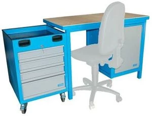 Güde 1200 SLT Multi Werkbank mit Werkzeugwagen