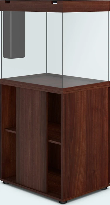 Juwel Lido 200 LED Aquarium-Set mit Unterschrank, dunkles Holz/dunkles Holz, 200l