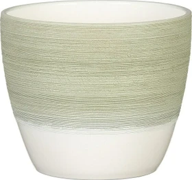 Scheurich 950 Übertopf 11cm matcha cream
