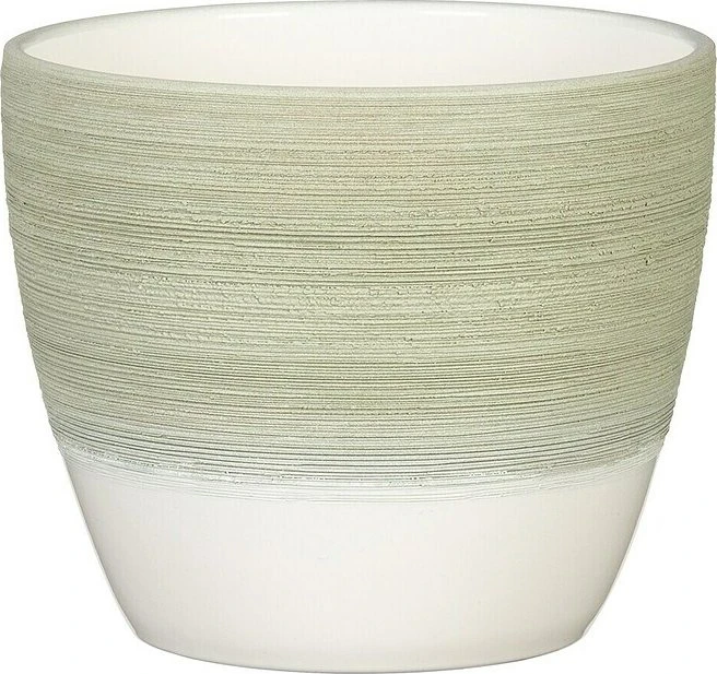 Scheurich 950 Übertopf 11cm matcha cream