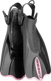 Cressi Palau SAF Flossen schwarz/rosa