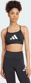 adidas Aeroreact Big Logo Graphic Bra Sport-BH black (Damen)
