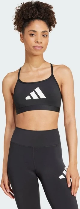 adidas Aeroreact Big Logo Graphic Bra Sport-BH black (Damen)