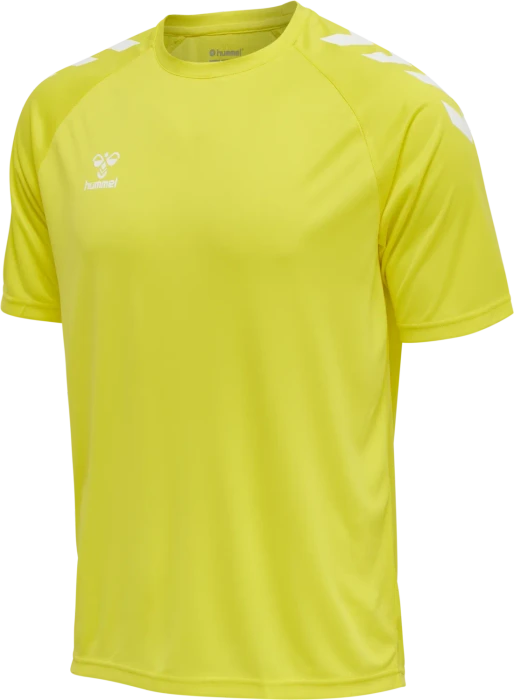hummel Core XK Funktionsshirt kurzarm blazing yellow (Herren)