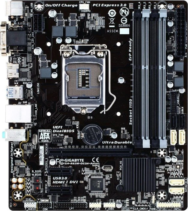 GIGABYTE GA-B85M-DS3H-A (Intel 1150)