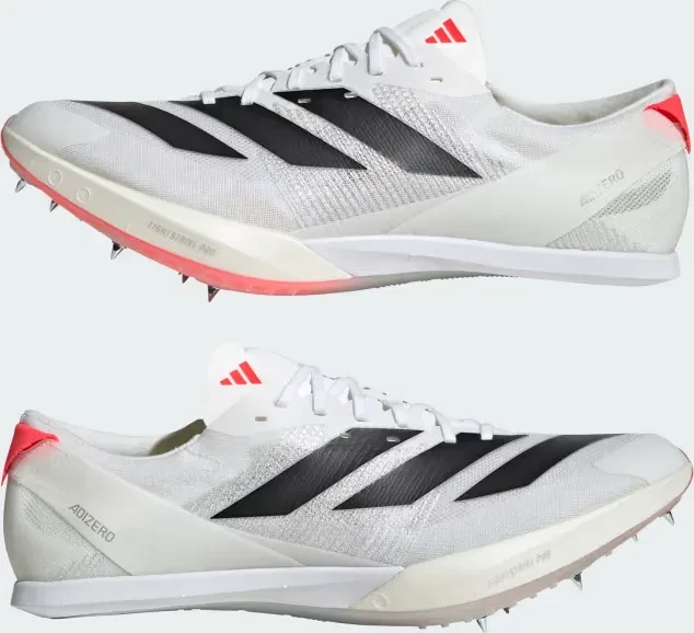 adidas Adizero Finesse cloud white/core black/lucid red
