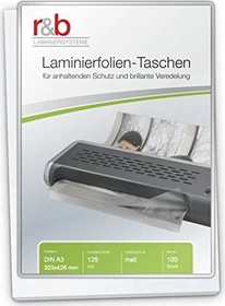 LMG Laminierfolien, A3, 2x 80µm, glänzend, 100 Stück