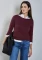 Street One Noreen Strickpullover dark cherry red (Damen) Vorschaubild