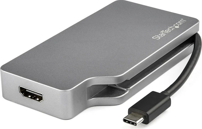 StarTech 4-in-1 Multi-Port, Videoadapter, USB-C 3.0 [Stecker]