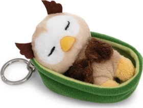 Nici Sleeping Pets Eule Schlüsselanhänger 8cm