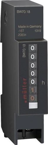 Hugo Müller Betriebsstundenzähler BW 70.18 230 V 60 Hz