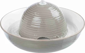 Trixie Vital Flow Keramik Trinkbrunnen, 1.5l, grau/weiß