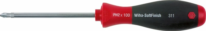 Wiha SoftFinish 311 Kreuzschlitz Schraubendreher, PH0x60mm